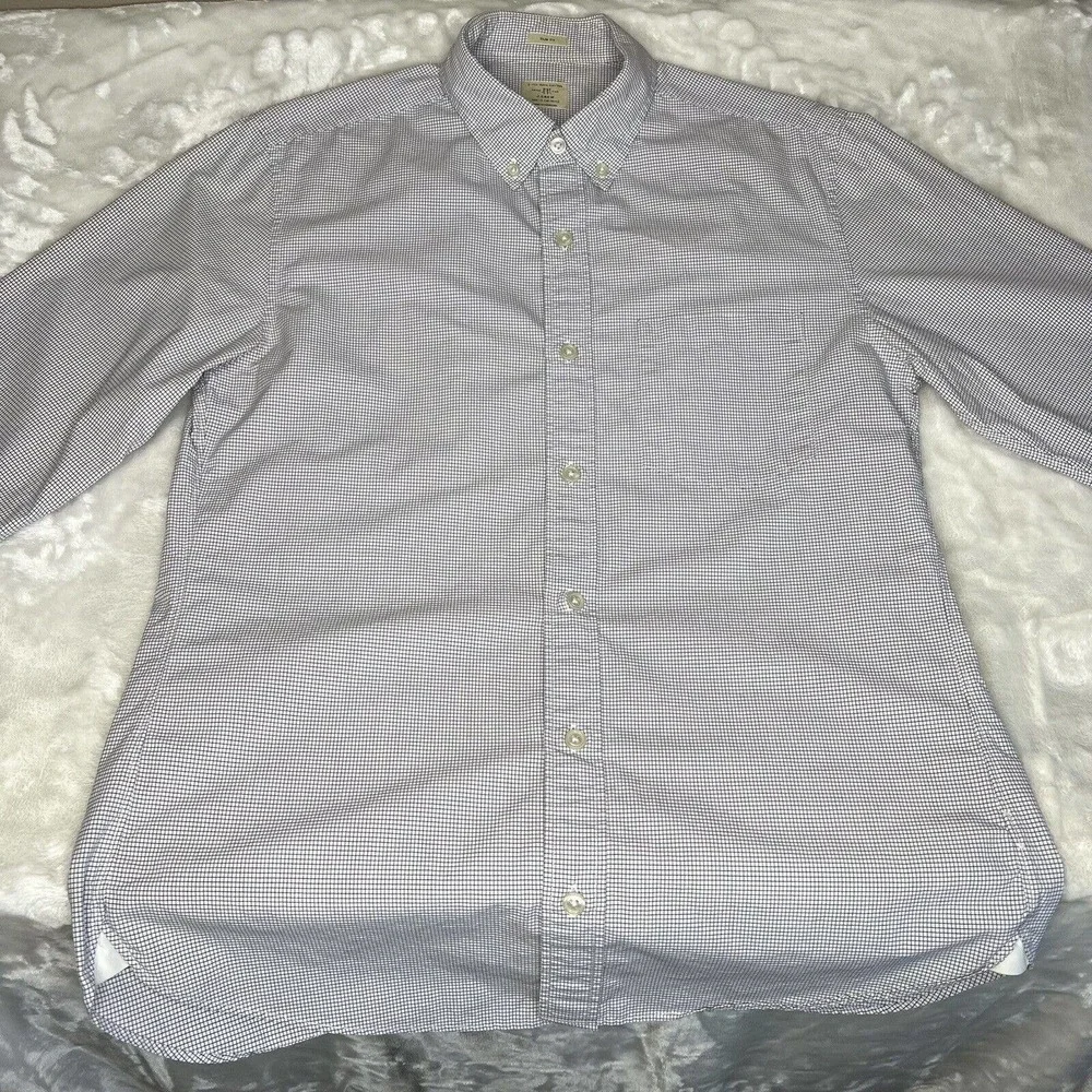 Classic Button-Down Mens Shirt - Light Blue
